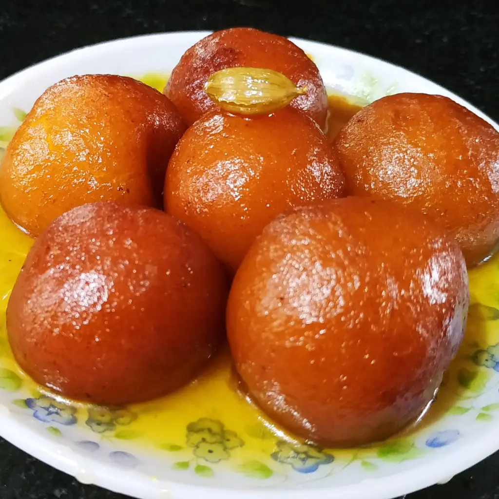 Gulab Jamun at New Indian Sweets & Restaurant